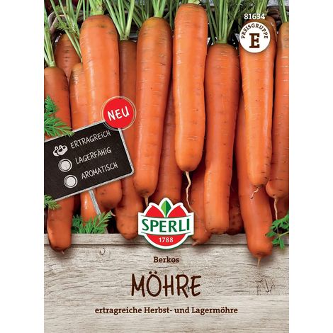 Sperli Möhren Berkos F1 - Hybride - Gemüsesamen (1/2)