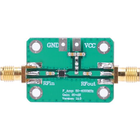 Module amplificateur RF FM large bande, faible bruit, haut gain pour récepteurs radio puissance signal (1/5)