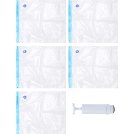 Lot de 5 sachets de rangement pour filaments d'imprimante 3D, pochettes de protection étanches en plastique avec pompe à vide (1/5)