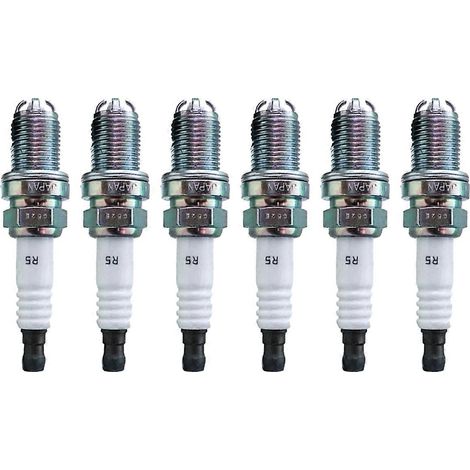 Bougie d'allumage 12120037607 BKR6EQUP pour E46 E39 E83 E36 E63 E53 M54 M62 Z3 320 528 E38 E65 E34 BKR6EQUP 6 pièces (1/4)