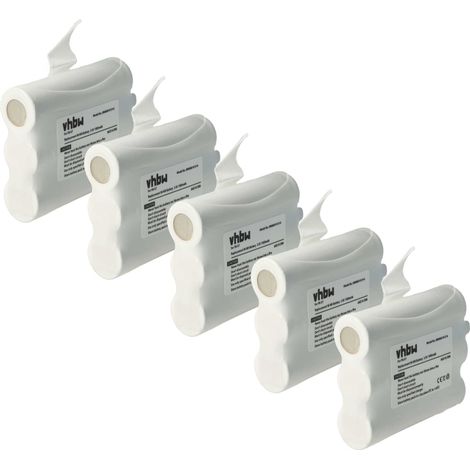 vhbw 5x Batterie compatible avec Midland XT74 XT70 radio talkie-walkie (1000mAh, 3,6V, NiMH) (1/5)