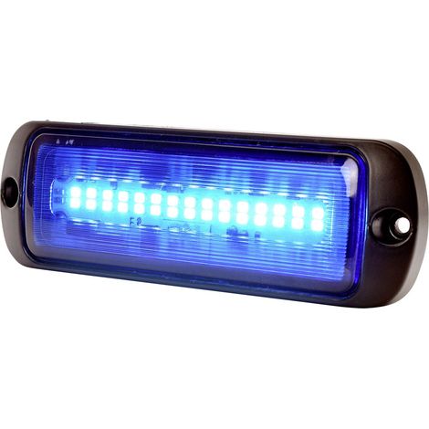 WAS Clignotant avant W218 1471 ECO 12 V/DC, 24 V/DC via réseau de bord en saillie, montage par vissage bleu (1/5)
