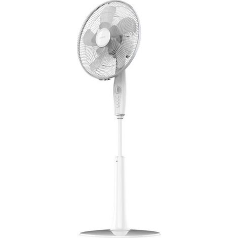 Cecotec EnergySilence 1010 ExtremeFlow Ventilador de pie 10 aspas Potente Oscilante Silencioso 3 velocidades Temporizador Regulable Motor de (1/5)