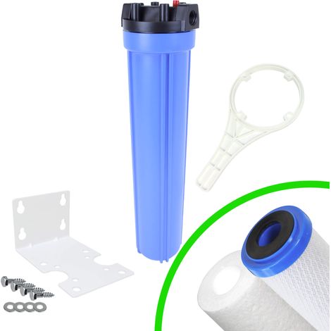 Kit Carter porte filtre complet FHPP-20 - 20'' entrée/sortie 3/4'' - Crystal Filter® (1/5)