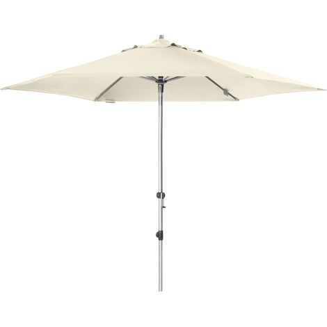 Doppler Sonnenschirm/ Kurbelschirm "Expert 320 Auto Tilt" 320 cm, natur, Bezug aus 100% Polyester, Gestell aus Aluminium, 7,2 kg Sonnenschirm / Kurbelschirm "Expert 320 Auto Tilt", natur, Ø 320 cm (1/5)