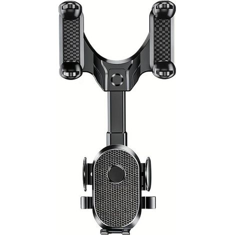 Support de téléphone de voiture, support de rétroviseur pour système de navigation, pince de téléphone fixe, multifonctionnel, rotatif à 360 degrés (1/5)