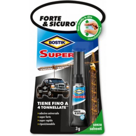 BOSTIK SUPER FORTE SICURO 3 G BLISTER