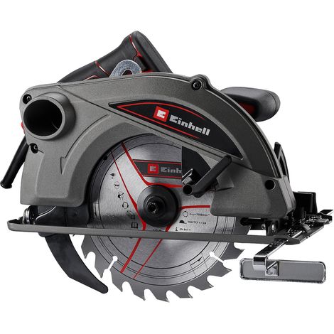 Einhell Handkreissäge TC-CS 1410 (1410 W, Sägeblatt Ø190 x Ø30 mm, max. Schnitttiefe 67 mm, Spaltkeil, Spindelarretierung, werkzeuglose Einstellung von Schnitttiefe und Neigungswinkel) (1/5)