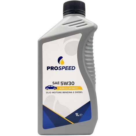 OLIO MOTORE SINTETICO PER AUTOVETTURE SAE 5W30 - lt. 1