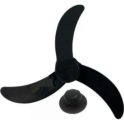 Elektrischer Haushaltsventilator, 45,7 cm (18 Zoll) Ventilatorflügel, leistungsstark, 3 Flügel, einfache Installation, leicht, langlebig, PP-Kunststoff (1/4)