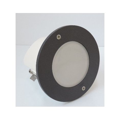 Applique Encastrée LED 3,5W 4000K Gris Graphite 245lm IP65 BEGA+BOOM 22050K4 (1/4)