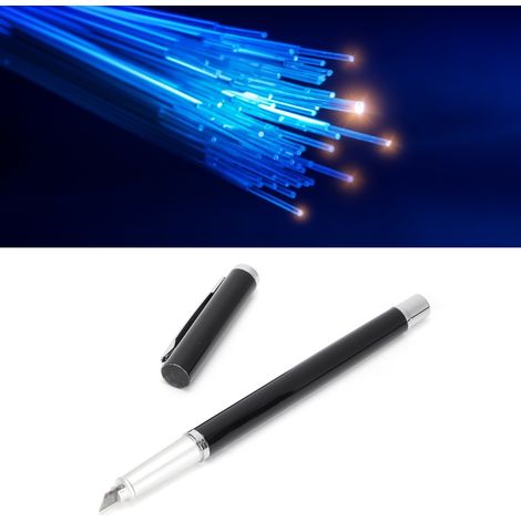 Outil de coupe optique portable Fiber Tools, petit format, type stylo, lame remplaçable, en acier au carbure de tungstène (1/5)