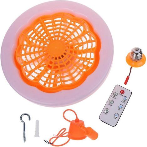 30-W-Deckenventilator mit Fernbedienung – Einfacher Deckenventilator mit Licht – Wohnraumventilator