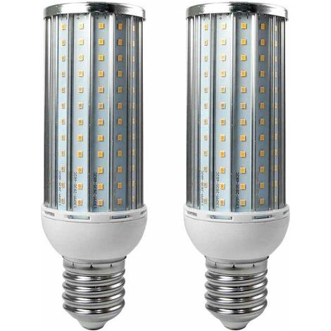 LaBlanc - 2 lampadine LED E40 50W in lega di alluminio bianco freddo 192X2835 SMD AC 110/220V