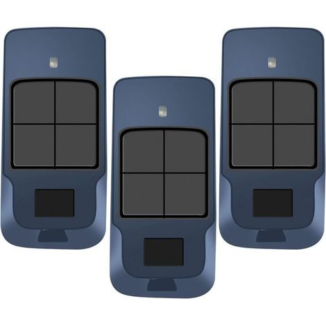 Télécommande Portail 4 Canaux 433 MHz Compatible avec BFT Mitto Cool C4 Rolling Code Modèle D112318