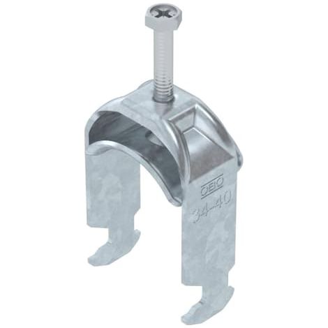 Herramienta del electricista obo-bettermann bs-h1-m-40 ft acero galvanizado 34-40mm