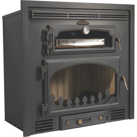 BRICOSOL HORNO DE LEÑA INSERTABLE FUNDICIÓN BRONPI MODELO EVEREST (1/5)