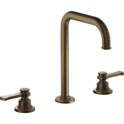 Melangeur lavabo 3 trous Bronze Mat - CRISTINA ONDYNA FA20593