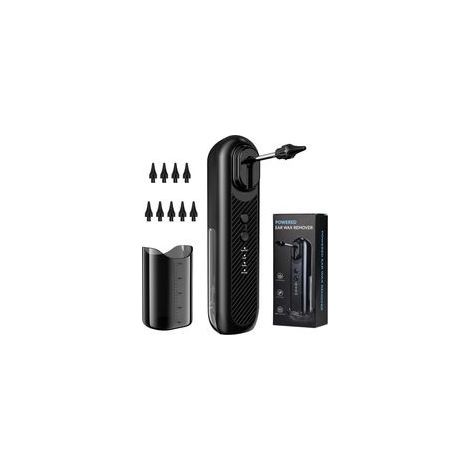 Elektrischer Ohrreiniger, Ohrenschmalzentfernungsset mit 5 Reinigungsmodi, Ohrspülung mit LCD-Bildschirm, wasserdicht (IPX5), 200-ml-Wassertank, USB-C-Ladeanschluss (1/5)