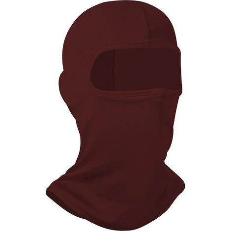 masque Cagoule Long Homme (vin Rouge) - Ski, Snowboard, Moto, Protection Uv Et Vent
