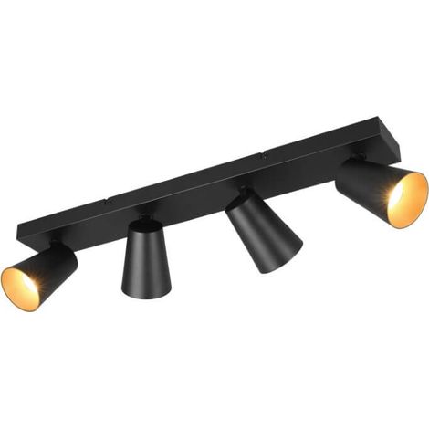 SPOT, SHARP, EXCL.4XGU10, HAUTEUR: 16CM,LONGUEUR: 64CM,LARGEUR: 8,5CM,DIAM: 8CM, TRIO 817100432 (1/3)