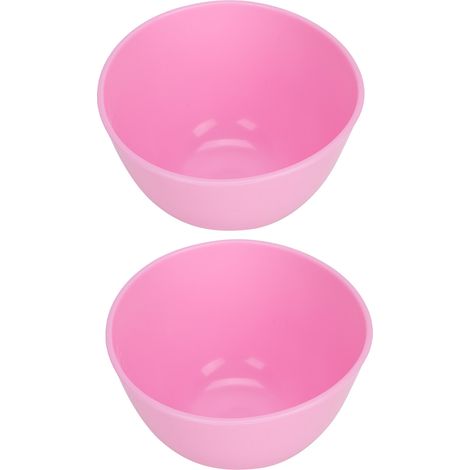 Lot de 2 Bols Mélangeurs Masque Souple Pliable Portable DIY Visage PVC Beauté Salon Maison (1/5)