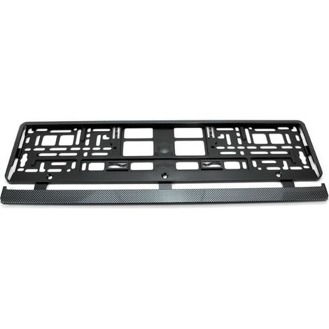 Marco flexible de fibra de carbono para matrícula amio-01165 (1/2)