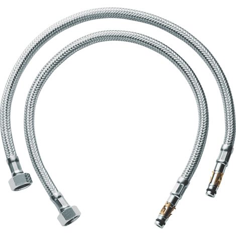 Flexible d'alimentation pour robinet – Longueur 48.4cm – Filetage 1/2" – Compatible avec plusieurs modèles GROHE