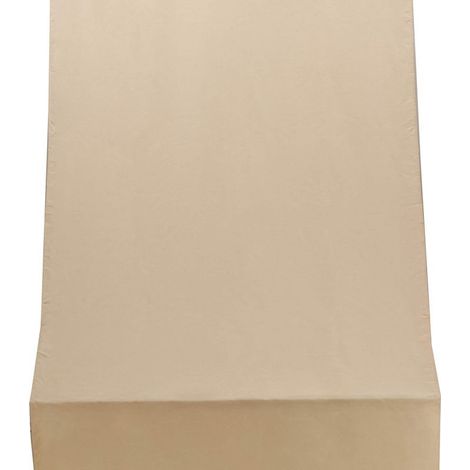 Beige Türmarkise mit Ringen 140x300 cm (1/5)