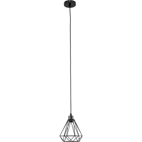 Suspension ALAMBRA LARGO E27 noir EDO777193 Edo Solutions (1/5)