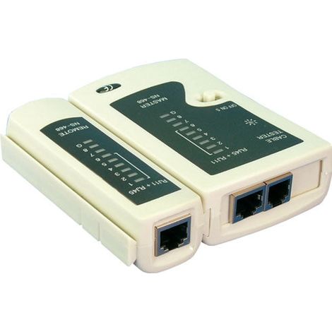 Logilink Tester per cavi RJ11, RJ12 e RJ45 con unità remota (1/2)