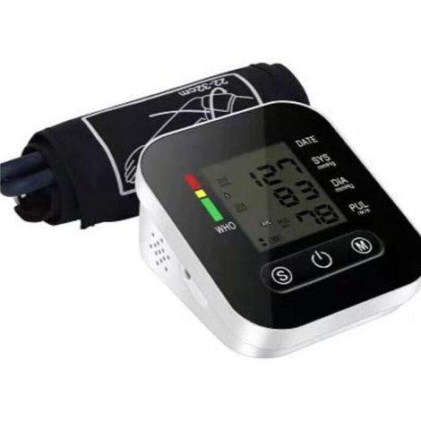 Tensiomètre Électronique Pression Artérielle Brassard Digital Mesure Domicile Précision (1/4)
