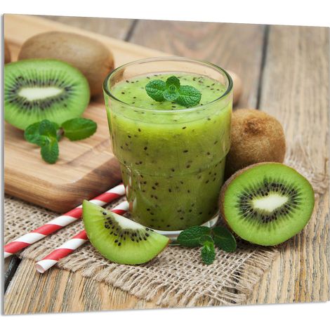 PANEL DE VIDRIO PARA COCINA 65x60 Kiwi (1/5)