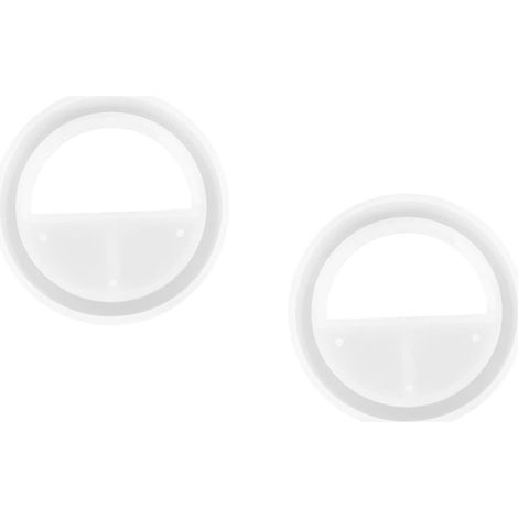 2 Pièces Moule pour Pot de Fleurs Mural Moule Décoratif pour Plantes Réutilisable et Durable pour Créer des Pots Suspendus (1/5)