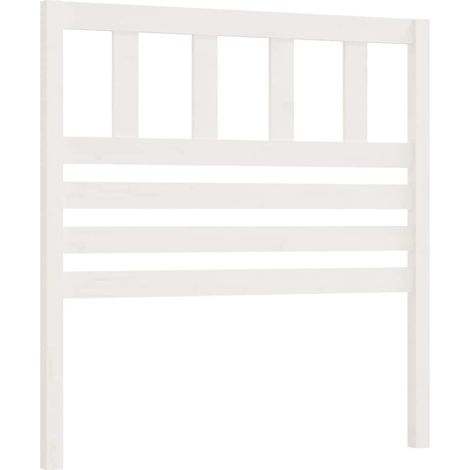 Maison Exclusive - Cabecero de cama madera maciza de pino blanco (1/5)