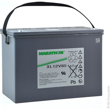 Exide - Batterie plomb AGM MARATHON XL12V85 12V 86Ah M6-F (1/3)