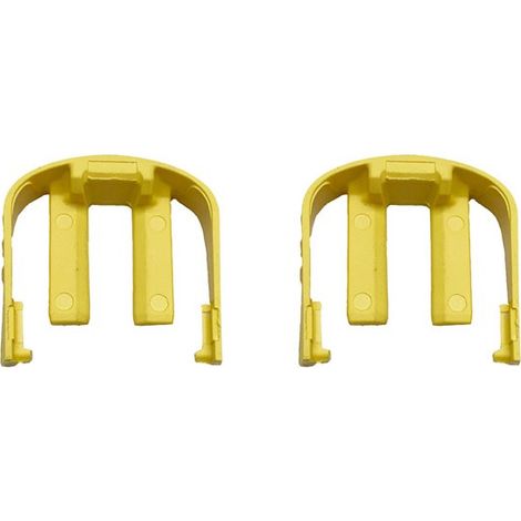 Clip de retención en forma de C para acoplamiento rápido de hidrolimpiadoras Karcher K2-K7 - 2 unidades en color amarillo (1/4)