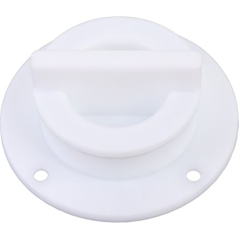 Tappo di scarico per ponte in ABS ad alta resistenza, facile da svitare, per yacht, motoscafi e kayak (bianco). (1/5)