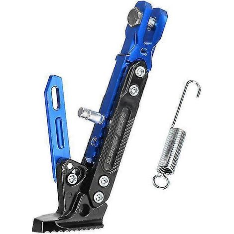 Verstellbarer Seitenständer für Elektromotorräder, CNC-Motorradzubehör, Seitenständerhalterung – Blau (1/5)
