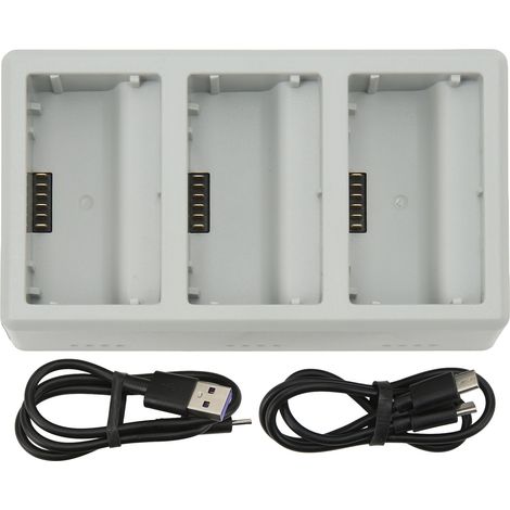 Station de charge rapide 3 ports pour drone DJI Mini 3 Pro et Mini 3, hub intelligent et efficace (1/5)