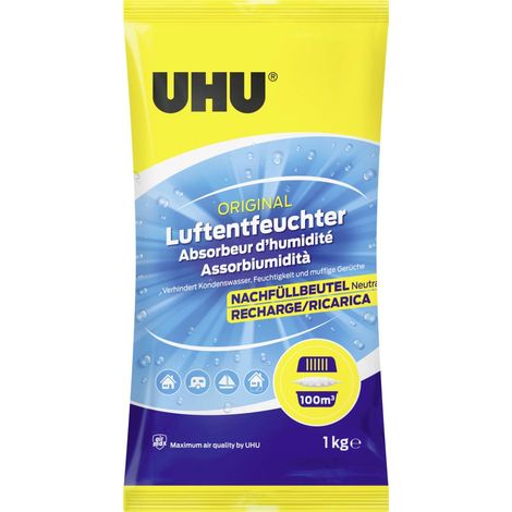 UHU Air Max Luftentfeuchter-Nachfüllbeutel 32 m² Weiß