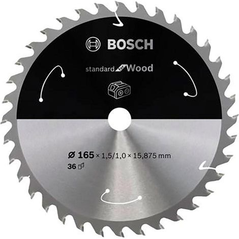 Bosch Standard per Legno lama di sega circolare 165 mm 36 denti