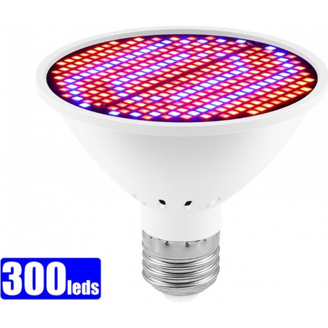 Améliorez votre jeu d'horticulture avec le design avancé de la lampe de croissance à 300 LED à économie (1/5)