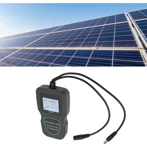 Testeur de Panneaux Solaires 5W-500W - Multimètre Photovoltaïque MPPT pour Analyse de Données et Dépannage - Tester (1/5)