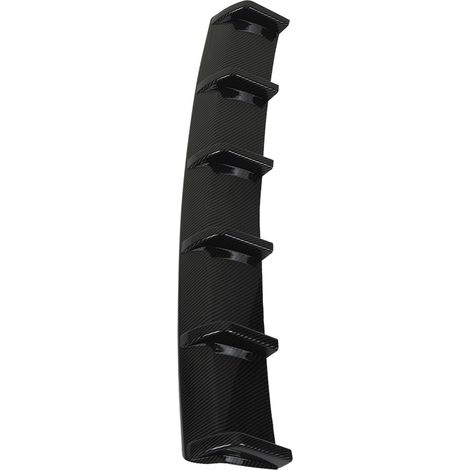 Diffuseur de pare-chocs arrière 93 cm, motif fibre de carbone, style sportif, aileron de requin, déflecteur de châssis, remplacement universel pour Mercedes-Benz W117 (1/5)