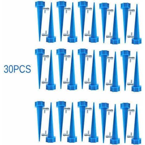 30 Pièces Système d'Irrigation Goutte à Goutte avec Vannes Réglables, Arrosage Économe en Eau pour Jardin, Potager et Balcon (1/4)
