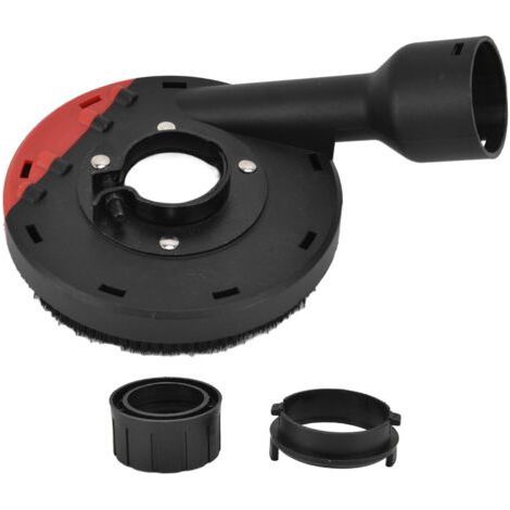 Dust Shroud for 4/4.5/5 inch Angle Grinder - Effective Protection for Concrete - Easy Installation with Vacuum Cleaner (1/5)
