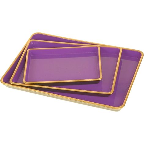 Vassoio di Design Medio Viola 25,5x17,5 cm