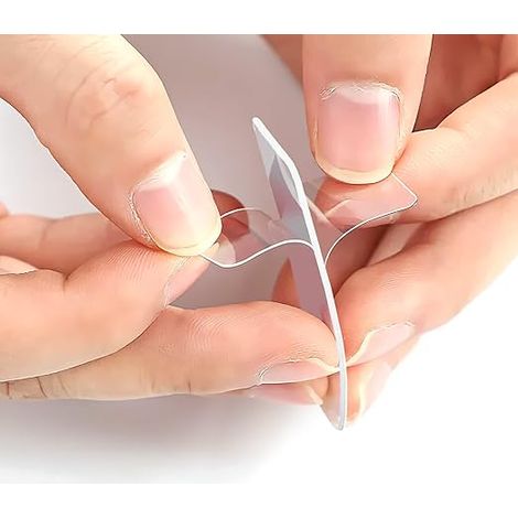Sollbry 180 Pcs Ruban Adhésif Double Face Multifonctionnel, Ruban adhésif extra fort et réutilisable transparent lavable Nano Tape Fixation de divers objets dans Voitures, Cuisine, Domicile ou Bureau (1/5)
