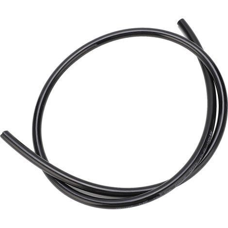 Pneumatikschlauch, flexibler Luftkompressorschlauch aus TPU für Chemikalien, Kraftstoffe und Öle, TPU0805, Außendurchmesser 8 x Innendurchmesser 5 mm, Schwarz, 1 Meter
